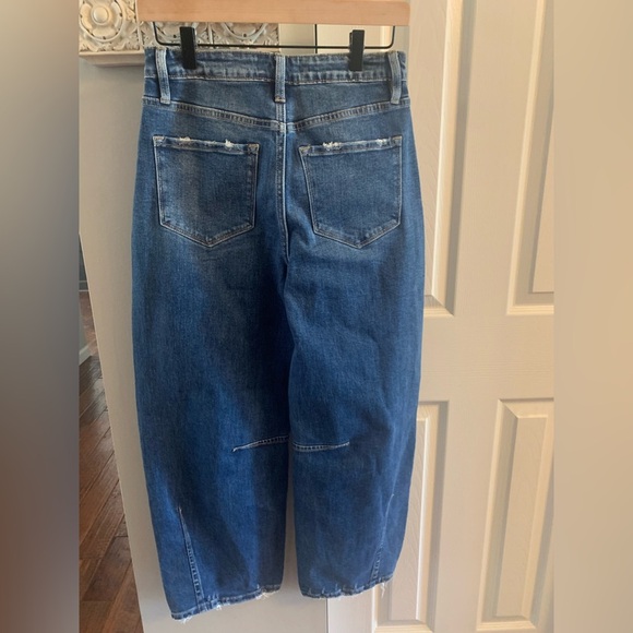 VICI Stretch Pintuck Barrel Jeans NWT - SZ 26 - Picture 7 of 11